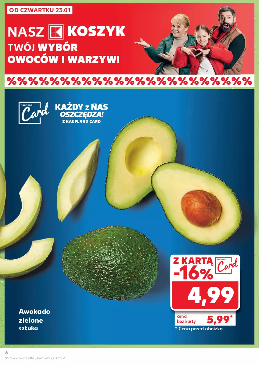 Gazetka promocyjna Kaufland - Gazetka tygodnia - ważna 23.01 do 29.01.2025 - strona 6 - produkty: Kosz