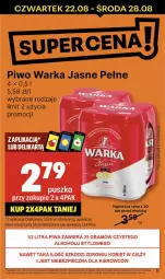 Gazetka promocyjna Delikatesy Centrum - NOWA GAZETKA Delikatesy Centrum od 22 sierpnia! 22-28.08.2024 - Gazetka - ważna od 28.08 do 28.08.2024 - strona 11 - produkty: Piwa, Piwo, Piec, Rum, Gra, Warka