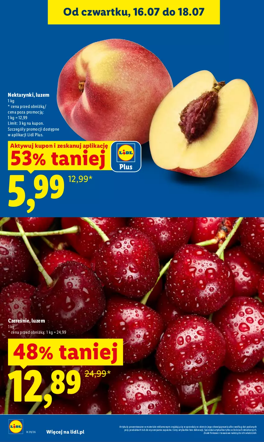 Gazetka promocyjna Lidl - Gazetka ważna od 16.07 do 18.07 - ważna 16.07 do 18.07.2026 - strona 14 - produkty: Nektar