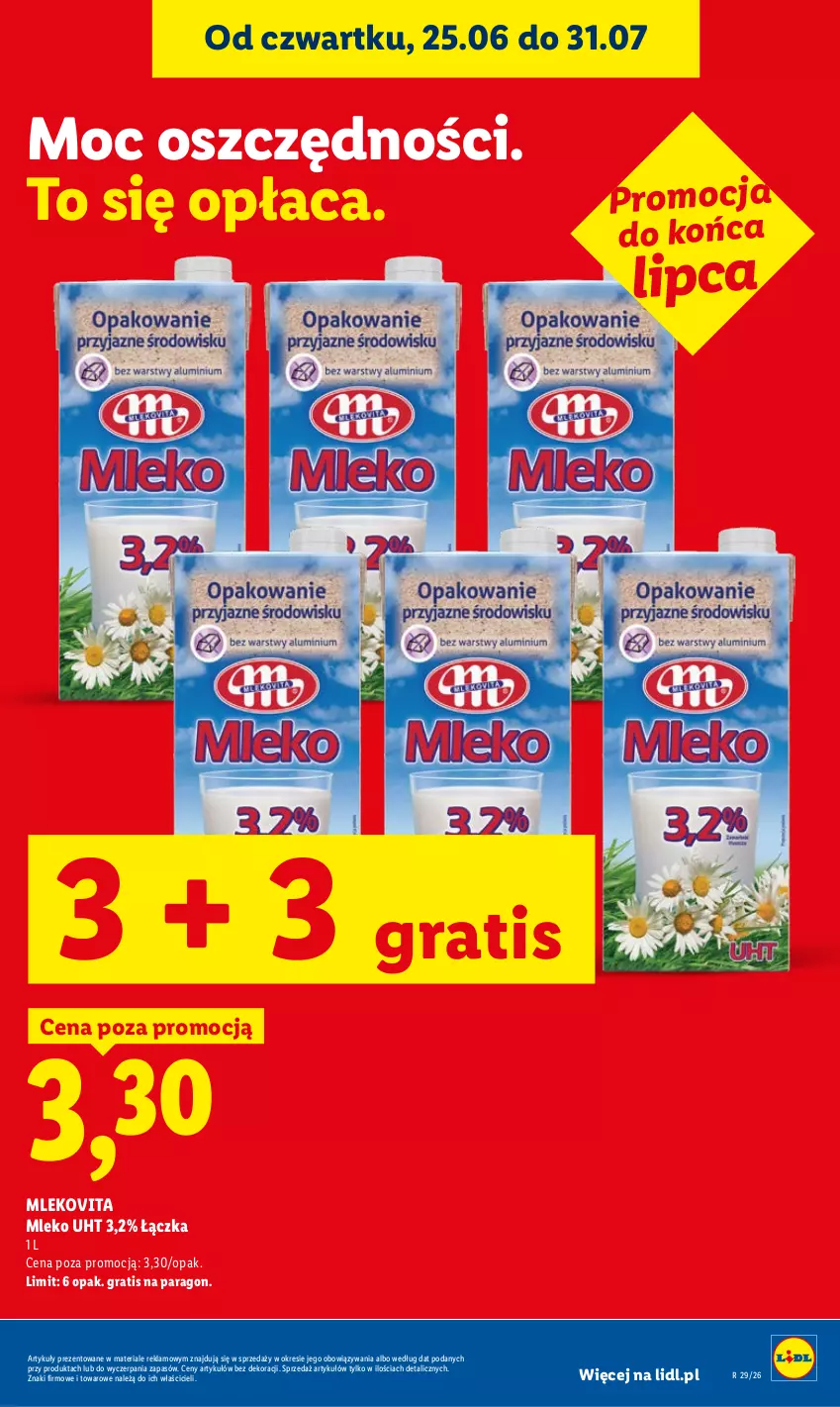 Gazetka promocyjna Lidl - Gazetka ważna od 16.07 do 18.07 - ważna 16.07 do 18.07.2026 - strona 15 - produkty: Gra, Mleko, Mlekovita