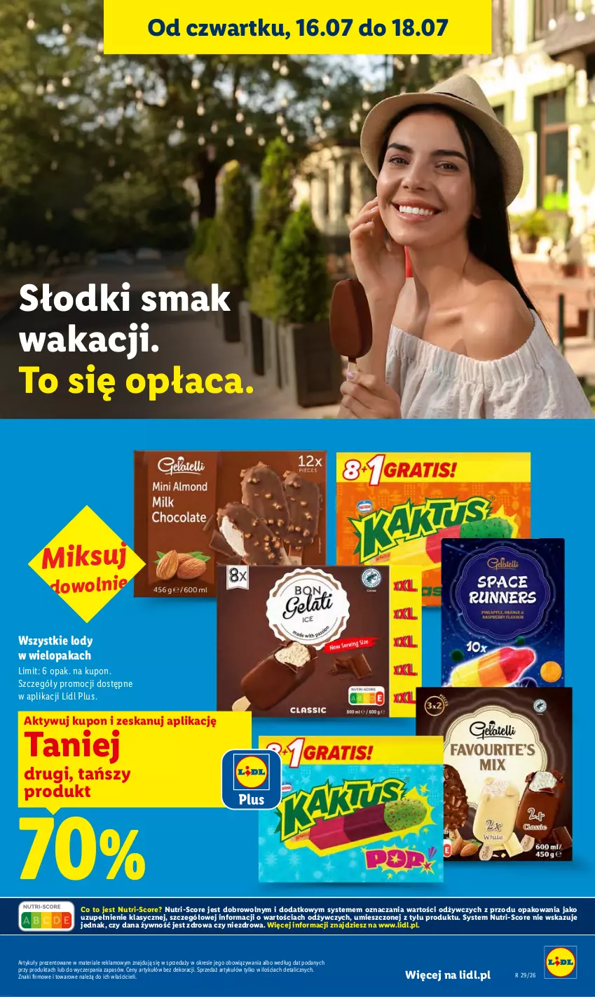 Gazetka promocyjna Lidl - Gazetka ważna od 16.07 do 18.07 - ważna 16.07 do 18.07.2026 - strona 69 - produkty: Lody