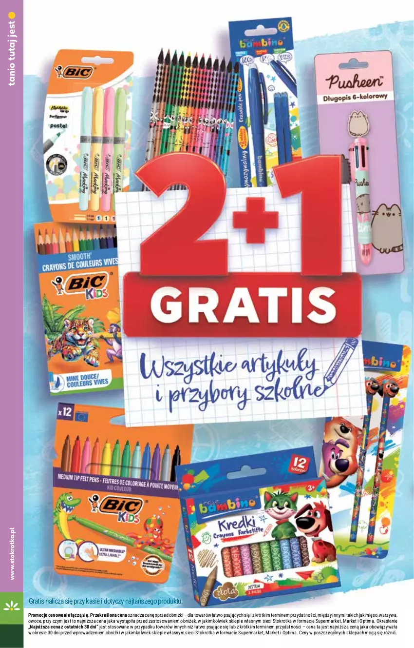 Gazetka promocyjna Stokrotka - Supermarket - ważna 27.08 do 02.09.2026 - strona 42 - produkty: Gra, Mięso, Optima, Owoce, Warzywa