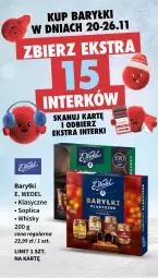 Gazetka promocyjna Intermarche - Gazetka promocyjna - Gazetka - ważna od 26.11 do 26.11.2025 - strona 18 - produkty: Soplica, Whisky, E. Wedel, Baryłki