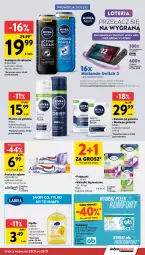 Gazetka promocyjna Intermarche - Gazetka promocyjna - Gazetka - ważna od 26.11 do 26.11.2025 - strona 38 - produkty: Balsam po goleniu, Nivea Men, Bell, Aquafresh, Pasta do zębów, Pianka do golenia, Woda po goleniu, Tampony, Szampon, Podpaski, Mydło, Dozownik, Wkładki, Woda, O.B., Nivea