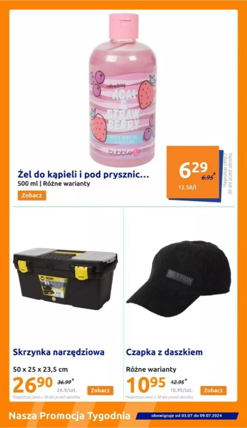 Gazetka promocyjna Action - ważna 03.07 do 09.07.2024 - strona 17 - produkty: Czapka, Skrzynka narzędziowa