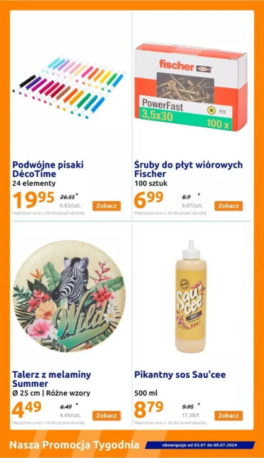 Gazetka promocyjna Action - ważna 03.07 do 09.07.2024 - strona 18 - produkty: Sos, Talerz