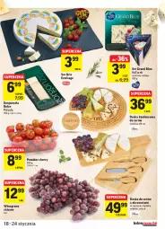 Gazetka promocyjna Intermarche - Gazetka - ważna od 24.01 do 24.01.2022 - strona 21 - produkty: Ser, Noż, Gra, Brie, Gorgonzola, Widelec, NaTurek, Wino