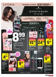 Gazetka promocyjna Intermarche - Gazetka - ważna od 24.01 do 24.01.2022 - strona 37 - produkty: Palette, Taft, Maska do włosów, Schauma, Puder, Szampon, Lakier do włosów, Odżywka, Pianka do włosów, Maska, Lakier, Farba do włosów, Fa