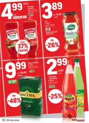 Gazetka promocyjna Intermarche - Gazetka - ważna od 24.01 do 24.01.2022 - strona 7 - produkty: Ketchup, Sos, Lemoniada, Kawa mielona, Kawa, Oranżada, Hellena, Pudliszki, Jacobs