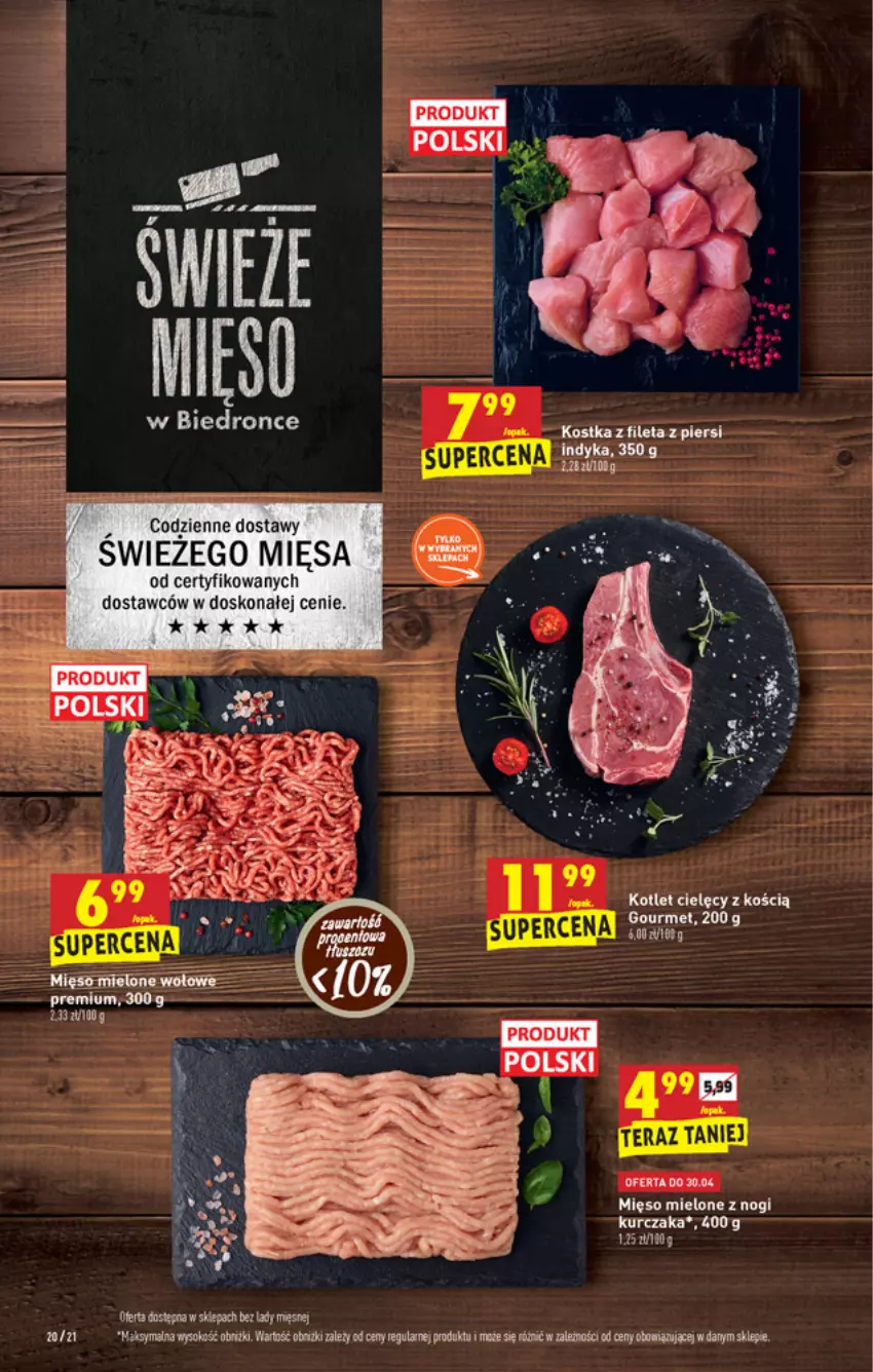 Gazetka promocyjna Biedronka - W tym tygodniu - ważna 29.04 do 05.05.2021 - strona 20 - produkty: Fa, Kotlet, Kurczak, Mięso, Mięso mielone, Tera