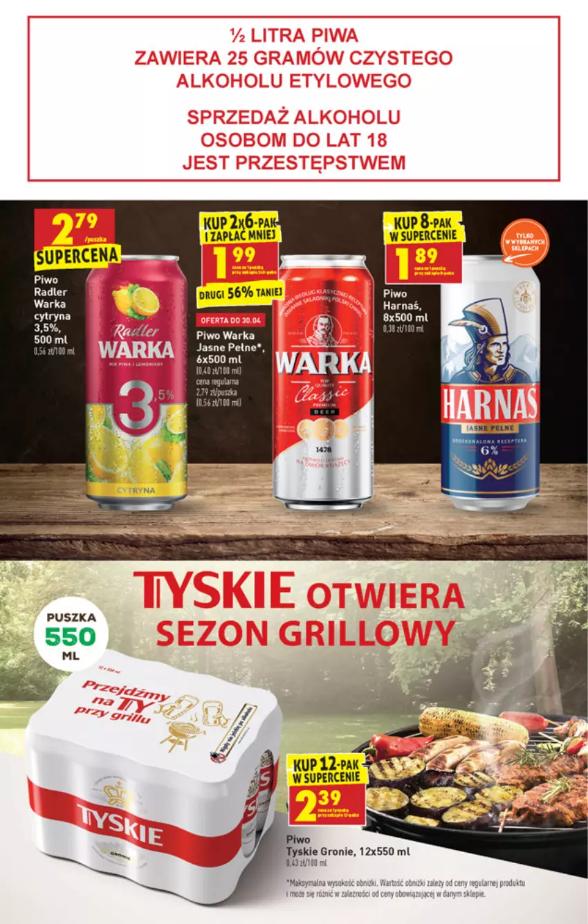 Gazetka promocyjna Biedronka - W tym tygodniu - ważna 29.04 do 05.05.2021 - strona 45 - produkty: Harnaś, Piwo, Sok, Tyskie