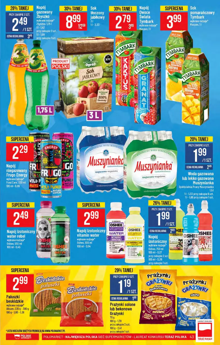 Gazetka promocyjna PoloMarket - Gazetka promocyjna  r - ważna 03.03 do 09.03.2021 - strona 43 - produkty: Aksam, Beko, Beskidzki, Gra, Inka, Laur, Mus, Oshee, Tera