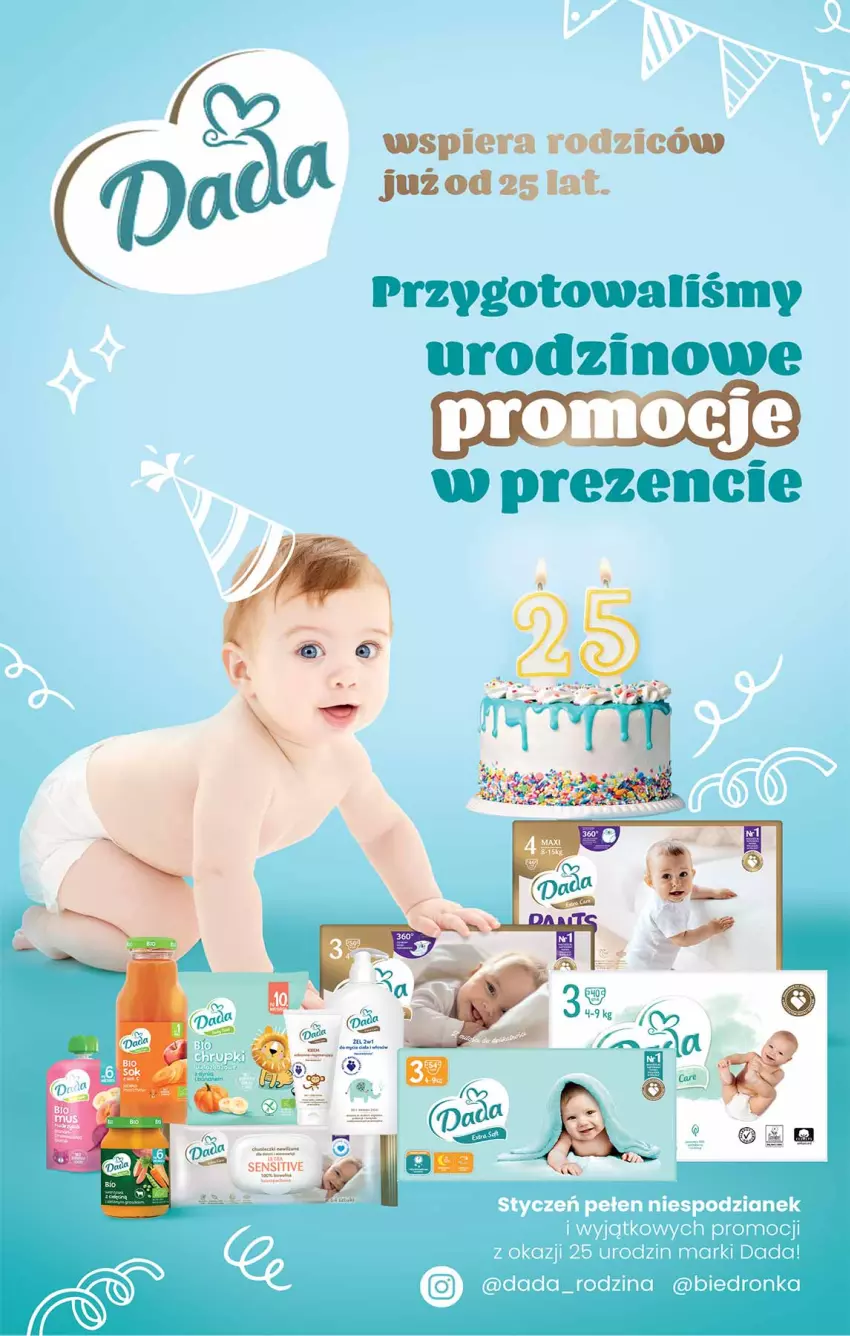 Gazetka promocyjna Biedronka - Od Czwartku - ważna 02.01 do 08.01.2025 - strona 65 - produkty: Dada