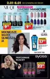 Gazetka promocyjna Biedronka - Od Czwartku - Gazetka - ważna od 08.01 do 08.01.2025 - strona 58 - produkty: Top, Gra, Schwarzkopf, Lack, Szampon, Syoss, Lakier do paznokci, Niuqi, Lakier