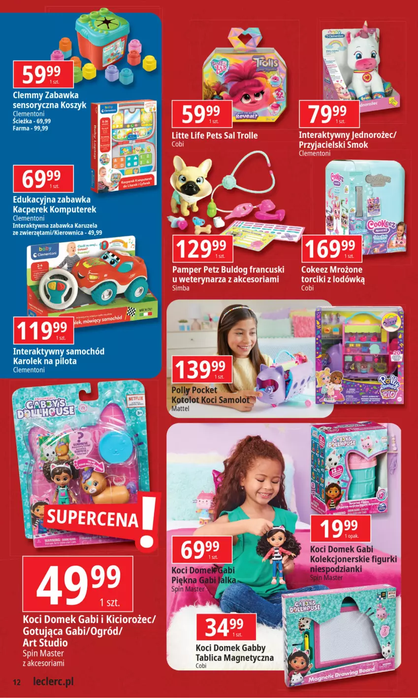 Gazetka promocyjna E Leclerc - ważna 03.12 do 15.11.2024 - strona 12 - produkty: Amol, Fa, Kierownica, Koc, Komputer, LG, Mattel, Polly Pocket, Samochód, Tera, Zabawka, Zwierzęta