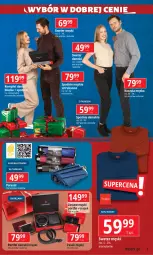 Gazetka promocyjna E Leclerc - Gazetka - ważna od 15.11 do 15.11.2024 - strona 5 - produkty: Sweter, Por, Kosz, Koszula, Pasek, Spodnie