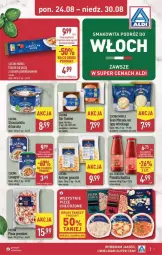 Gazetka promocyjna Aldi - Smakowita podróż do Włoch - Gazetka - ważna od 30.08 do 30.08.2026 - strona 1 - produkty: All Seasons, Ser, Gra, Rust, Gnocchi, Burrata, Lasagne