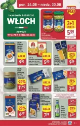 Gazetka promocyjna Aldi - Smakowita podróż do Włoch - Gazetka - ważna od 30.08 do 30.08.2026 - strona 3 - produkty: Makaron, Ciastka, Ser, Smakowita, Lazur, Krakersy, Fa