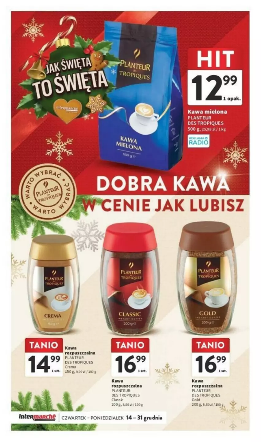 Gazetka promocyjna Intermarche - ważna 14.12 do 18.12.2023 - strona 30 - produkty: Kawa, Kawa rozpuszczalna, LG