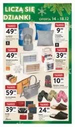 Gazetka promocyjna Intermarche - Gazetka - ważna od 18.12 do 18.12.2023 - strona 42 - produkty: Torebka, Por, Koc, Gra, Kapcie, Rama, Karp, Poszewka, Ręcznik, Fa