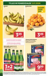 Gazetka promocyjna Stokrotka - Supermarket - Gazetka - ważna od 07.01 do 07.01.2026 - strona 6 - produkty: Piwa, Piwo, Mandarynki, Banany, Warzywa, Por, Gra, Szynka, Owoce, Mięso