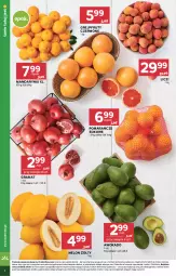 Gazetka promocyjna Stokrotka - Supermarket - Gazetka - ważna od 07.01 do 07.01.2026 - strona 8 - produkty: Mandarynki, Warzywa, Sok, Gra, Granat, Pomarańcze, Siatka, Owoce, Melon, Mięso, Liczi, Grejpfrut