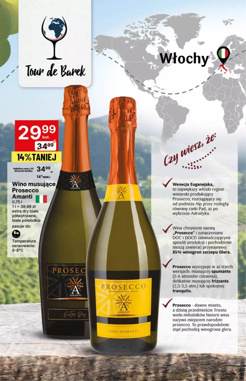 Gazetka promocyjna Delikatesy Centrum - DeliBarek DC49/DC50 - ważna 14.12.2023 do 03.01.2024 - strona 8 - produkty: Mus, Prosecco, Puma, Ser, Tran, Wino, Winogrona