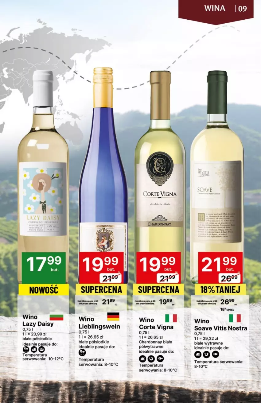 Gazetka promocyjna Delikatesy Centrum - DeliBarek DC49/DC50 - ważna 14.12.2023 do 03.01.2024 - strona 9 - produkty: Chardonnay, Ser, Wino