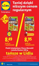 Gazetka promocyjna Lidl - Gazetka ważna od 20.04 do 22.04 - Gazetka - ważna od 22.04 do 22.04.2026 - strona 24 - produkty: Lubella, Por, Mus, Bell, Danio, Kubuś, Bella