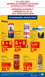 Gazetka promocyjna Lidl - Gazetka ważna od 20.04 do 22.04 - Gazetka - ważna od 22.04 do 22.04.2026 - strona 67 - produkty: Piwa, Gra, Warka, Corona Extra, Harnaś, Kozel