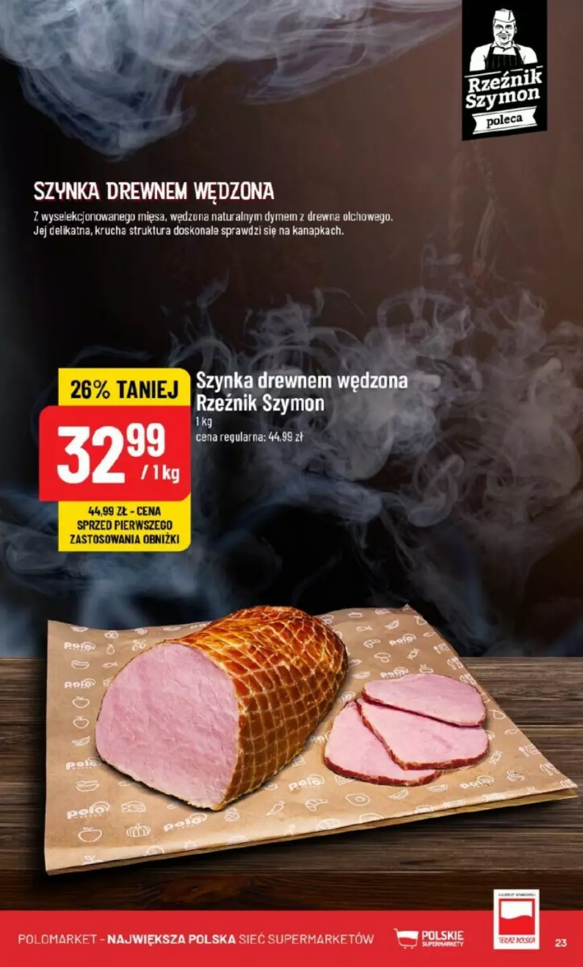 Gazetka promocyjna PoloMarket - ważna 25.09 do 01.10.2024 - strona 16 - produkty: Szynka