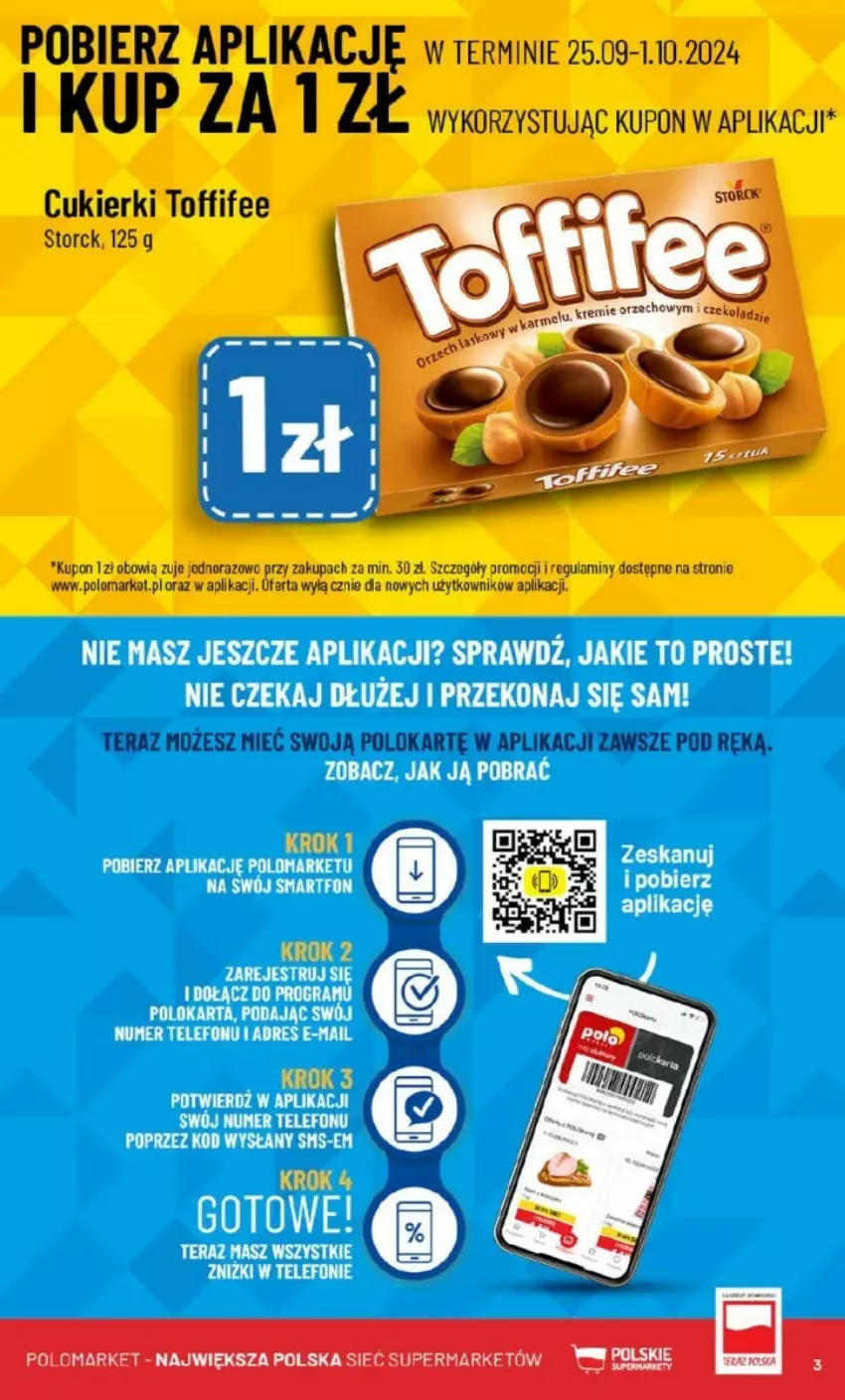 Gazetka promocyjna PoloMarket - ważna 25.09 do 01.10.2024 - strona 23 - produkty: Cukier, Cukierki, Tera, Toffifee