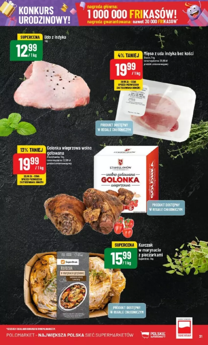 Gazetka promocyjna PoloMarket - ważna 25.09 do 01.10.2024 - strona 25 - produkty: Golonka wieprzowa, Kurczak, Mięso, Piec, Pieczarka