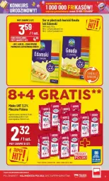 Gazetka promocyjna PoloMarket - Gazetka - ważna od 01.10 do 01.10.2024 - strona 45 - produkty: Ser, LANA, Edam, Gouda, Mleko, LG