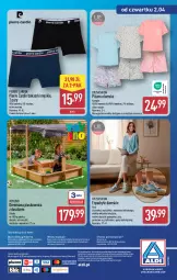Gazetka promocyjna Aldi - Artykuły przemysłowe i tekstylia - Gazetka - ważna od 02.04 do 02.04.2026 - strona 14 - produkty: Sok, Ser, Por, O nas, Wełna, Pierre Cardin, Biuro, Siedzisko, Bokserki, Piżama, Fa