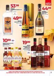 Gazetka promocyjna Topaz - Gazetka - Gazetka - ważna od 30.11 do 30.11.2021 - strona 5 - produkty: Rum, Kawa, Tequila, Metaxa, Saska, Leon, Napój, Brandy, Oleo