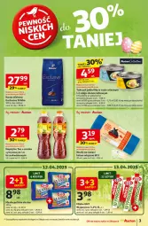 Gazetka promocyjna Auchan - WIELKA MOC Niskich Cen Moje - Gazetka - ważna od 19.04 do 19.04.2025 - strona 3 - produkty: Tchibo, Sos, Gra, Worki na śmieci, Ice tea, Stek, Kawa mielona, Kawa, Worki na śmiec, Tuńczyk, Masło, Napój, Olej, Mleko