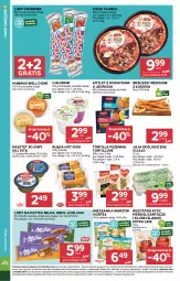 Gazetka promocyjna Stokrotka - Supermarket - Gazetka - ważna od 09.07 do 09.07.2025 - strona 22 - produkty: Pierogi, Hummus, Warzywa, Sos, Mus, Gra, Jaja, Pasztet, Tortilla, Lion, Lody, Pizza, Kotlet, Owoce, Oreo, Bułka, Mięso, Nestlé, Milka, Mieszanka warzyw, Hortex