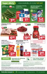 Gazetka promocyjna Stokrotka - Supermarket - Gazetka - ważna od 09.07 do 09.07.2025 - strona 34 - produkty: Piwa, Piwo, Kurczak, Domestos, Nescafé, Warzywa, Kawa rozpuszczalna, JBL, Gra, 7up, Telefon, Cukier, Bref, Stek, Chipsy, Mirinda, Kawa, O nas, Dres, Pepsi, Owoce, Wagi, Lay’s, Napój, Mięso