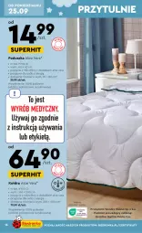 Gazetka promocyjna Biedronka - Okazje tygodnia od 25.09 - Gazetka - ważna od 07.10 do 07.10.2023 - strona 14 - produkty: Kołdra, Aloe vera, Poduszka, HP