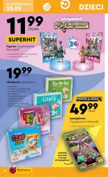 Gazetka promocyjna Biedronka - Okazje tygodnia od 25.09 - Gazetka - ważna od 07.10 do 07.10.2023 - strona 20 - produkty: Minecraft, Układanka, Pizza, Playmobil, Dzieci, Mobil