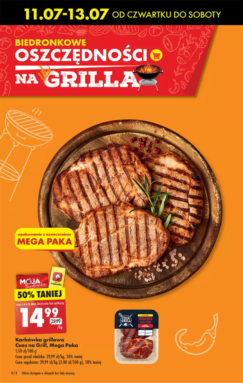 Gazetka promocyjna Biedronka - Od czwartku - ważna 11.07 do 17.07.2024 - strona 4 - produkty: Grill, Koc