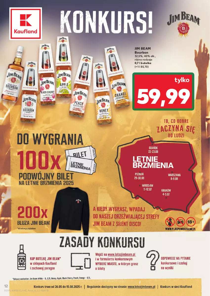 Gazetka promocyjna Kaufland - Barek Kauflandu - ważna 24.07 do 06.08.2025 - strona 12 - produkty: Bourbon, Jim Beam