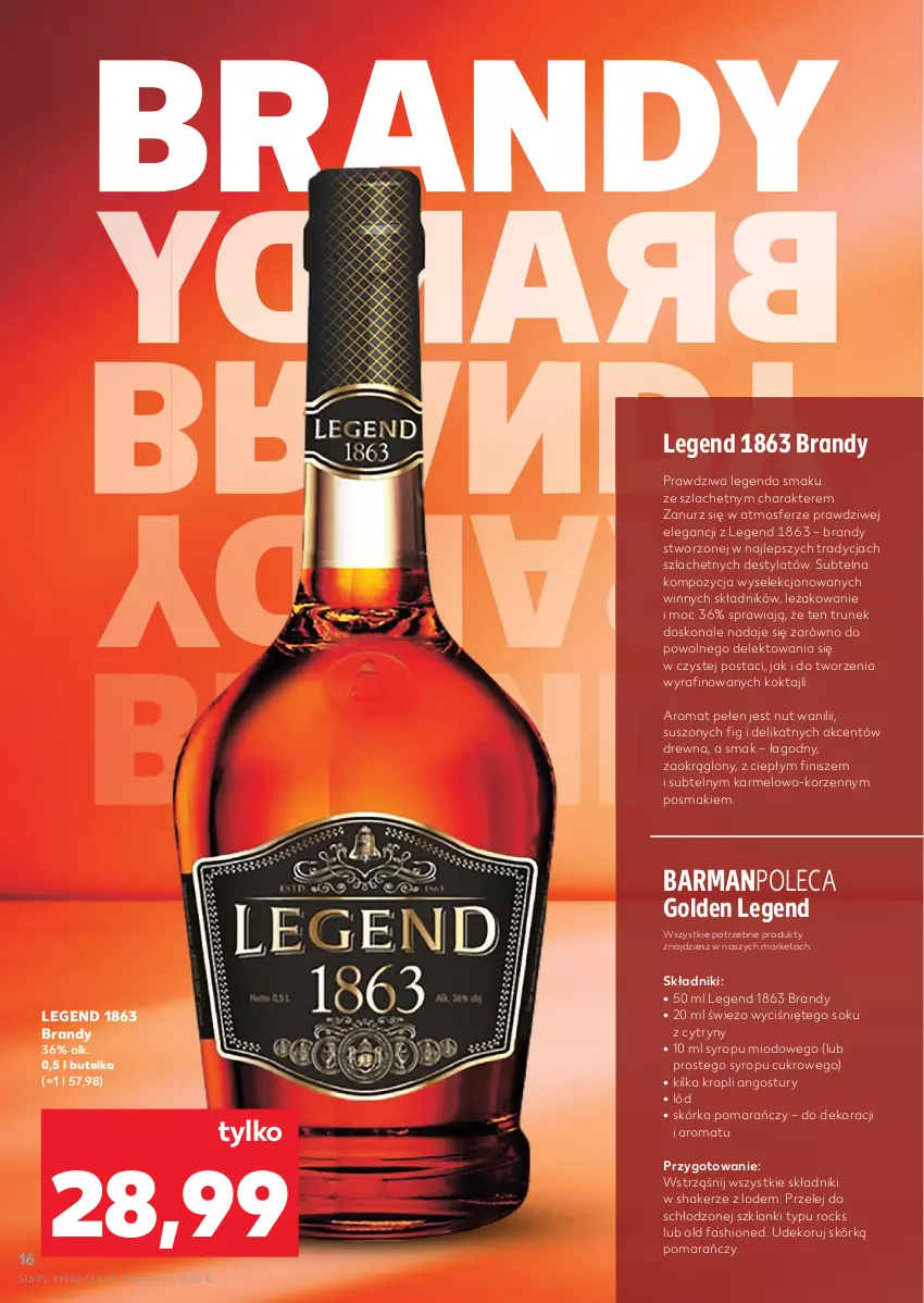Gazetka promocyjna Kaufland - Barek Kauflandu - ważna 24.07 do 06.08.2025 - strona 16 - produkty: Brandy, Cytryny, Fa, Lanki, Sok, Syrop