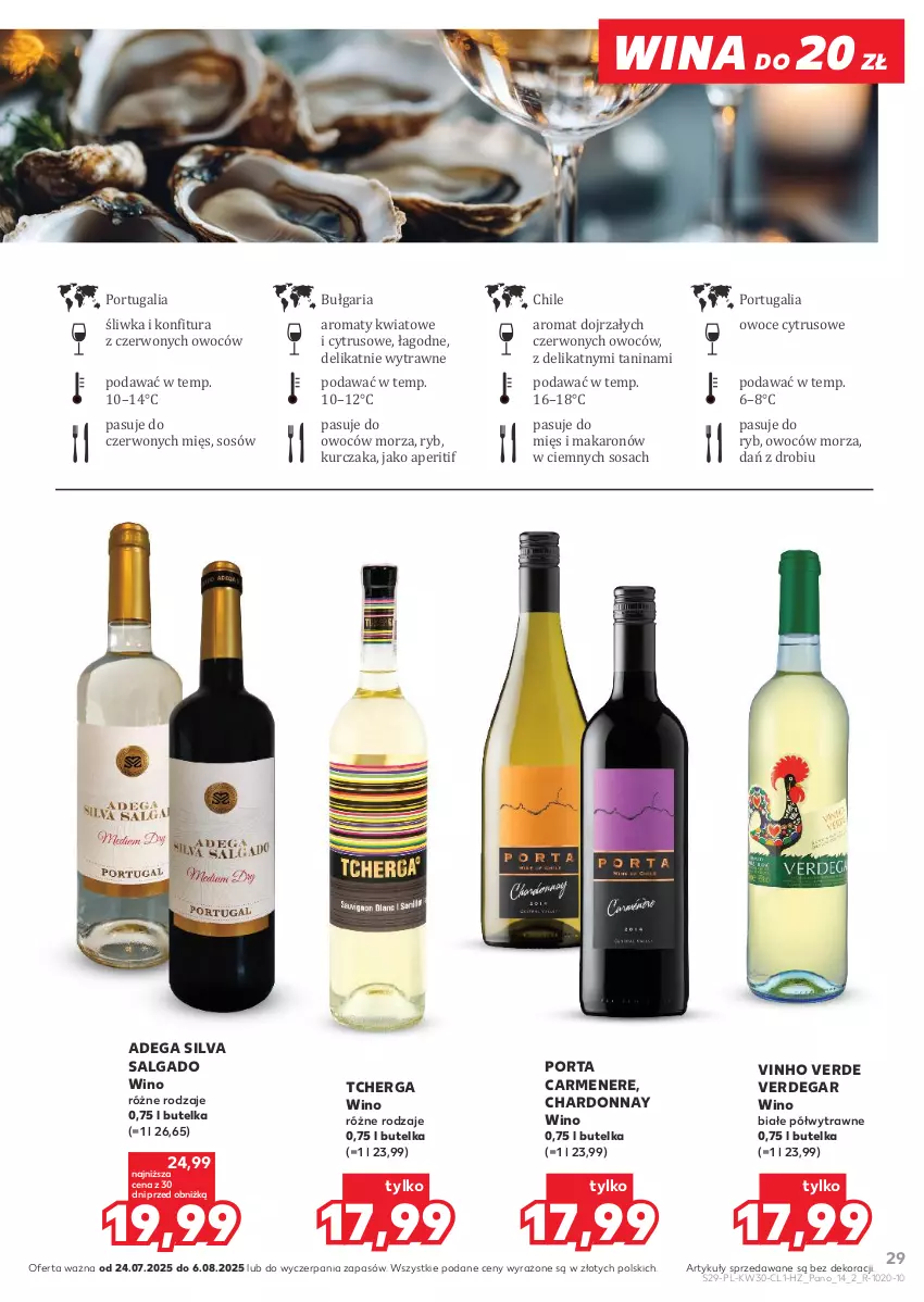 Gazetka promocyjna Kaufland - Barek Kauflandu - ważna 24.07 do 06.08.2025 - strona 29 - produkty: Chardonnay, Dega, Konfitura, Kurczak, LG, Makaron, Owoce, Por, Sos, Wino