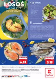 Gazetka promocyjna Kaufland - Ryby z naszej lady - Gazetka - ważna od 28.04 do 28.04.2026 - strona 2 - produkty: Piec, Sos, Ser, Sól, Por, Pstrąg tęczowy, Ogórki konserwowe, Ogórek, Kawa, Plasterki, Wałek, Sałat, Talerz, Pieprz, Pstrąg, Wagi, Grill, Olej, Ocet, Orka, Fa