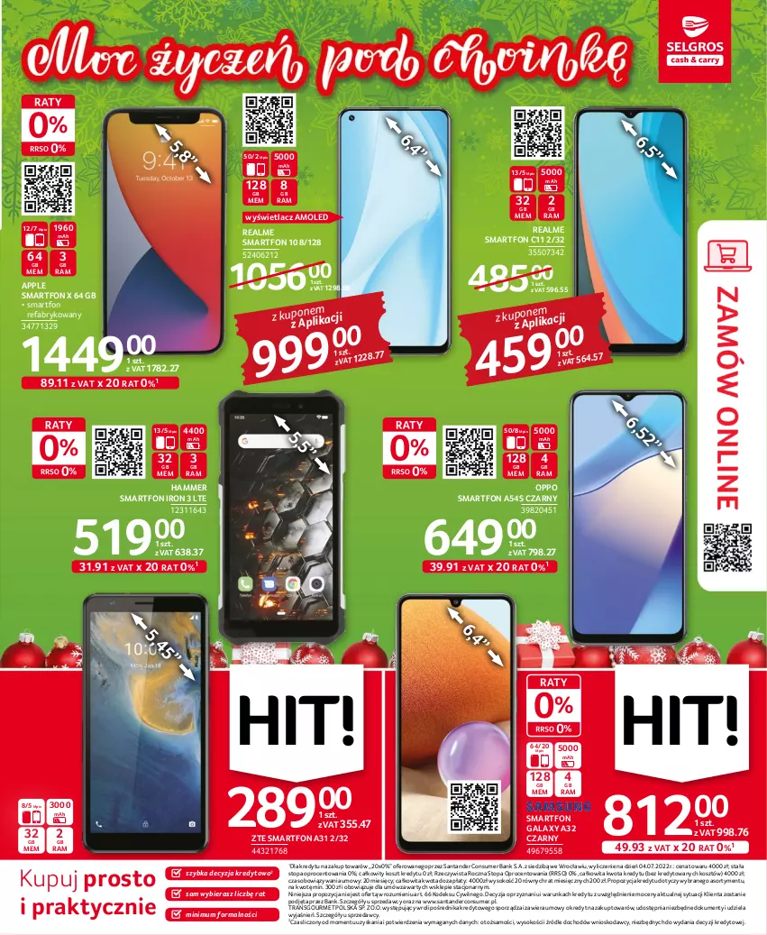 Gazetka promocyjna Selgros - Oferta przemysłowa - ważna 01.12 do 14.12.2022 - strona 35 - produkty: Amol, Fa, Gala, Kosz, Por, Smartfon, Sok, Sprzedawcy, Top, Tran