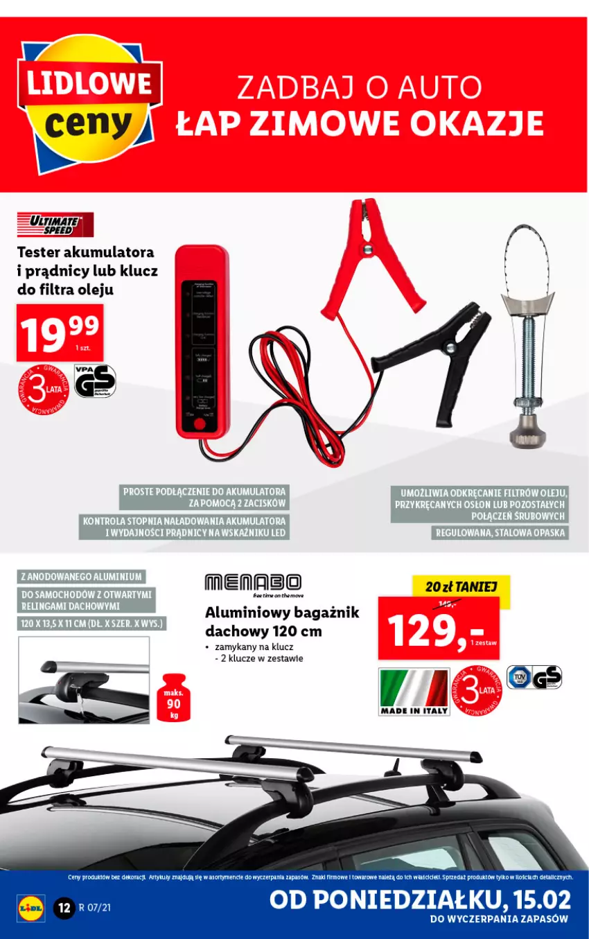 Gazetka promocyjna Lidl - GAZETKA - ważna 15.02 do 20.02.2021 - strona 12