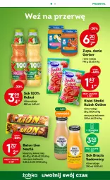 Gazetka promocyjna Żabka - Gazetka - ważna od 29.11 do 29.11.2022 - strona 34 - produkty: Sok, Gerber, Zupa, Kisiel, Lion, Baton, Kubuś, Kubek, Nestlé, Kokos
