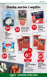 Gazetka promocyjna Żabka - Gazetka - ważna od 29.11 do 29.11.2022 - strona 42 - produkty: Mozzarella, Krakus, Ser, Salami, Deska serów, Bell, Prosciutto, Szynka, Galbani, Lazur